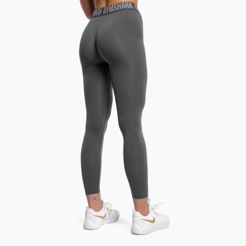 Damen Trainingsleggings Gymshark Fit anthrazitfarben