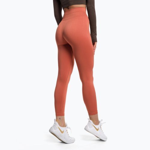 Damen Trainingsleggings Gymshark Studio Erde orange