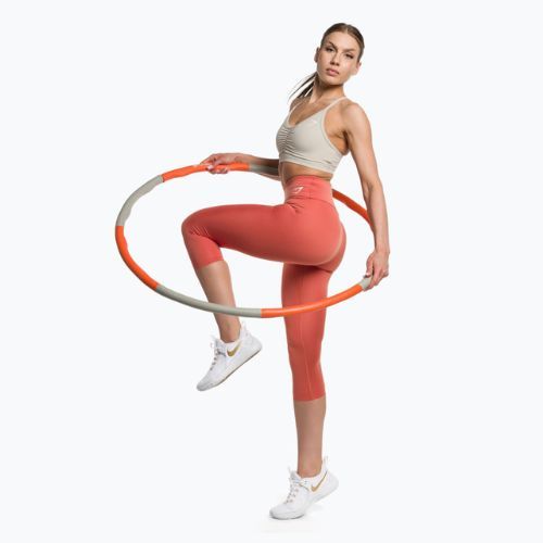 Damen Gymshark Training Leggings 7/8 Erde orange