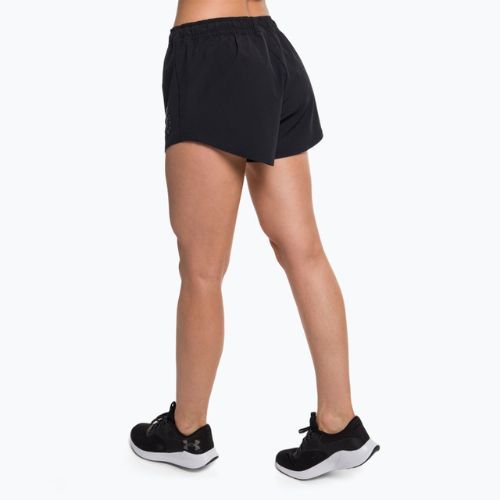 Damen Trainingsshorts Gymshark KK Twins Woven schwarz