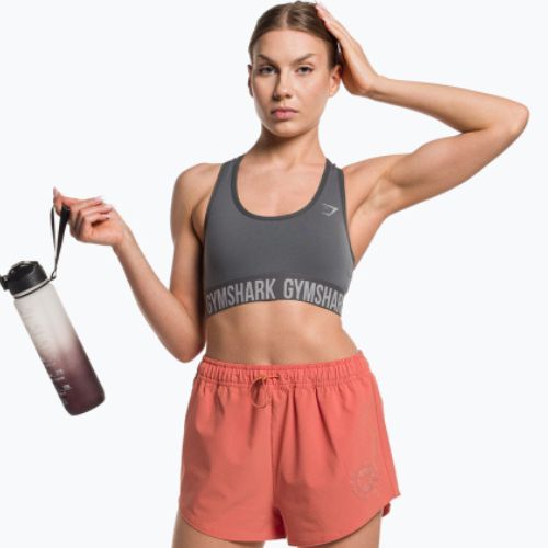 Damen Trainingsshorts Gymshark KK Twins Woven Erde orange