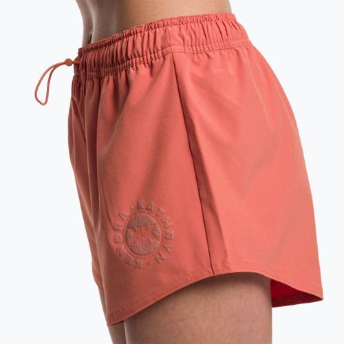 Damen Trainingsshorts Gymshark KK Twins Woven Erde orange