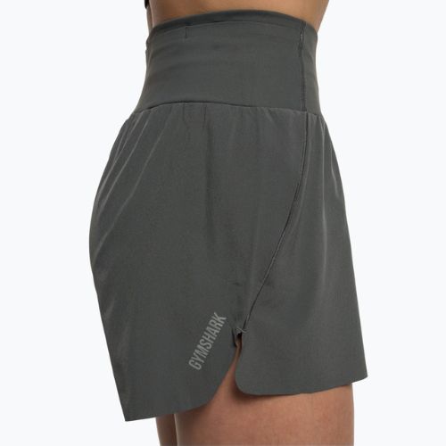 Gymshark Speed Damen Trainingsshorts dunkel/grau