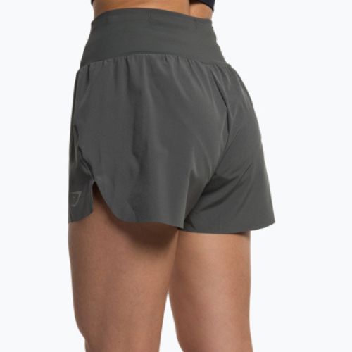 Gymshark Speed Damen Trainingsshorts dunkel/grau