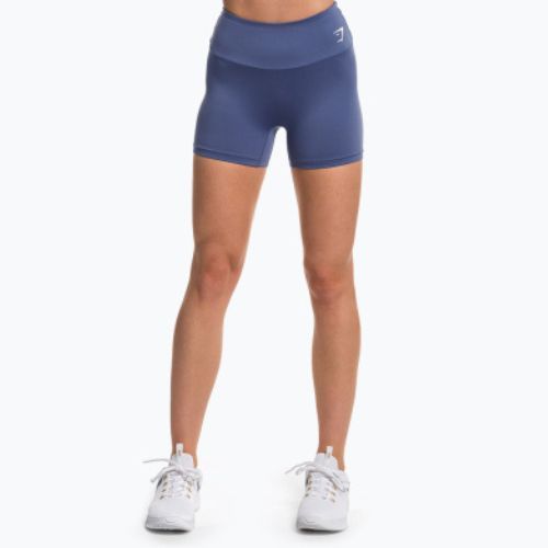 Frauen Gymshark Training Short Shorts blau