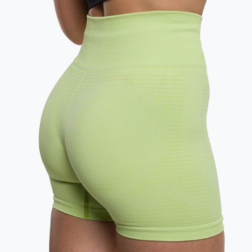 Gymshark Vital Seamless Trainingsshorts für Frauen neongelb