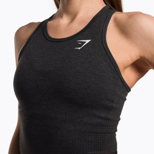 Damen Trainings-Tank-Top Gymshark Vital Seamless Tank dunkel/grau