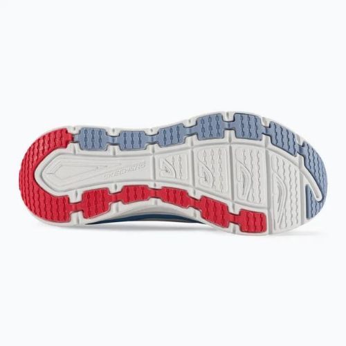 SKECHERS Damen D'Lux Walker Let It Glow weiß/rosa/blau Turnschuhe