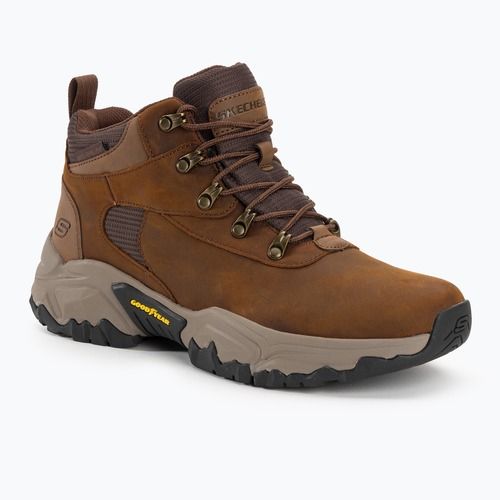 SKECHERS Terraform Renfrom Herren-Trekking-Stiefel dunkelbraun