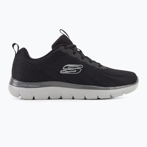 SKECHERS Summits Torre schwarz/charcoal Herren Trainingsschuhe