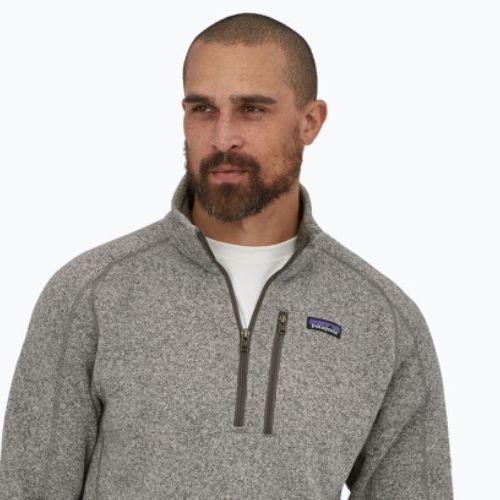 Herren Patagonia Better Sweater 1/4 Zip stonewash Fleece-Sweatshirt