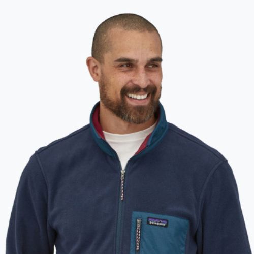 Herren Patagonia Microdini 1/2 Zip P/O Fleece-Sweatshirt wachsrot