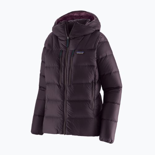 Patagonia Fitz Roy Down Hoody Damen Jacke Obsidian Pflaume