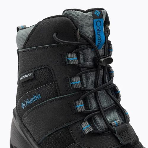 Columbia Rope Tow III WP Boy Kinderschneestiefel schwarz/dunkler Kompass