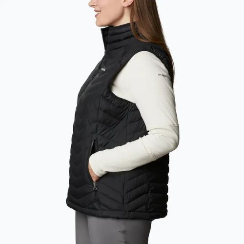 Columbia Powder Lite ärmellos Damen Trekking schwarz