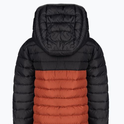 Columbia Powder Lite Hooded Kinder Daunenjacke warp rot/shark