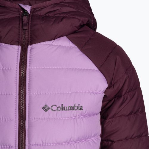 Columbia Powder Lite Hooded gumdrop/marionberry Daunenjacke für Kinder