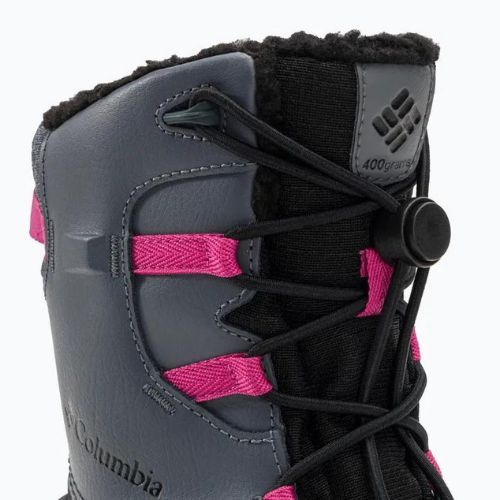 Columbia Bugaboot Celsius Kinder-Schneestiefel graphit/wild fuchsia