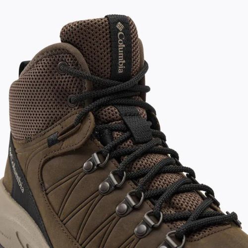 Columbia Trailstorm Crest Mid WP cordovan/schwarz Herren-Trekkingstiefel