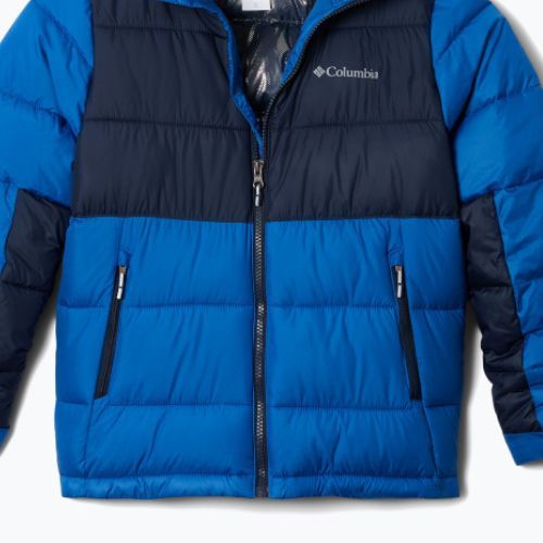 Columbia Pike Lake II Hooded bright indigo/collegiate navy Daunenjacke für Kinder