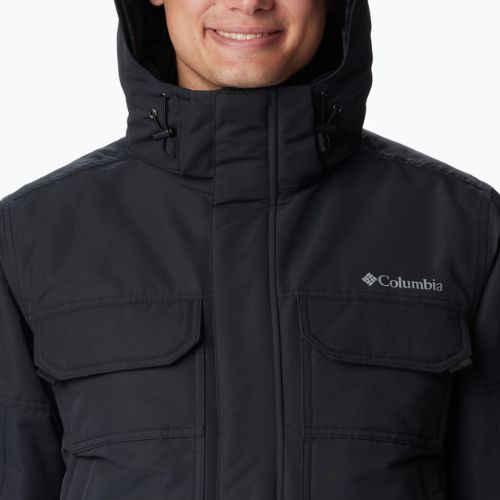 Herren Columbia Landroamer Down Parka schwarz
