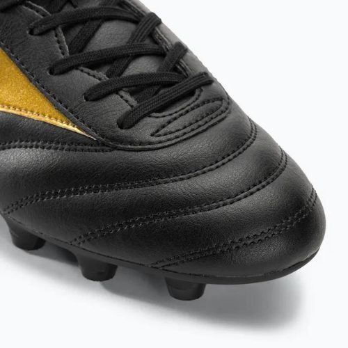 Mizuno Morelia II Club MD Herren Fußballschuhe schwarz/gold/dunkel Schatten