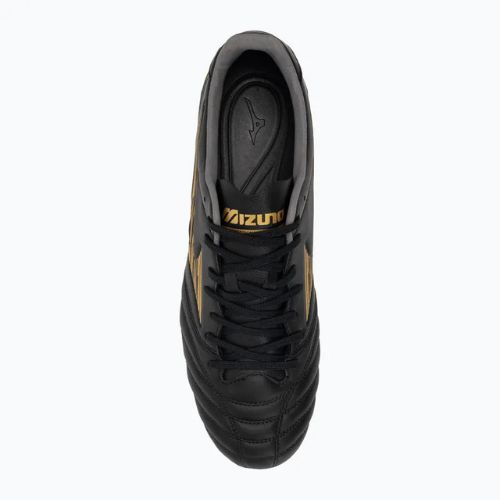 Herren Fußballschuhe Mizuno Morelia Neo IV Pro MD schwarz/gold/schwarz