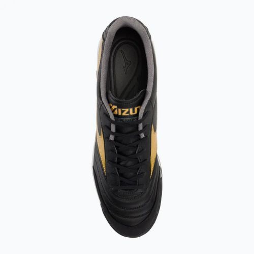Mizuno Morelia Sala Classic IN schwarz/gold/dunkel Schatten Männer Fußballschuhe