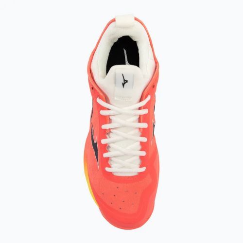 Herren-Volleyballschuhe Mizuno Wave Luminous 2 neon flame / schwarz / bolt2 neon