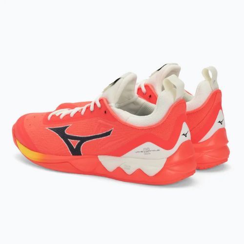 Herren-Volleyballschuhe Mizuno Wave Luminous 2 neon flame / schwarz / bolt2 neon