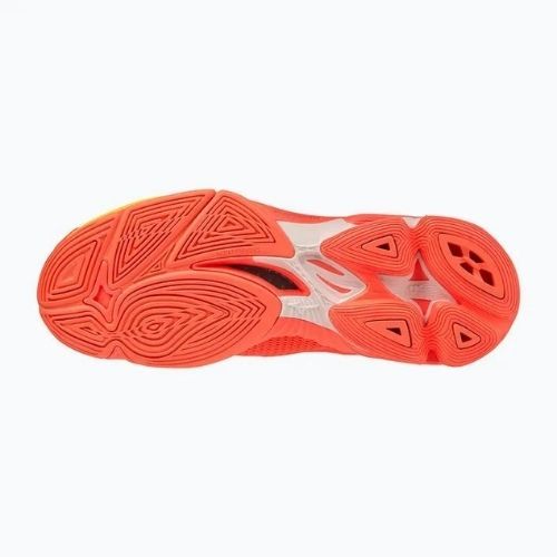 Herren-Volleyballschuhe Mizuno Wave Lightning Z7 neon flame / schwarz / bolt2 neon