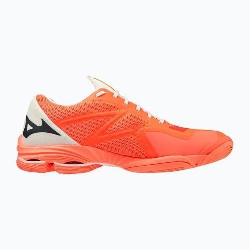 Herren-Volleyballschuhe Mizuno Wave Lightning Z7 neon flame / schwarz / bolt2 neon