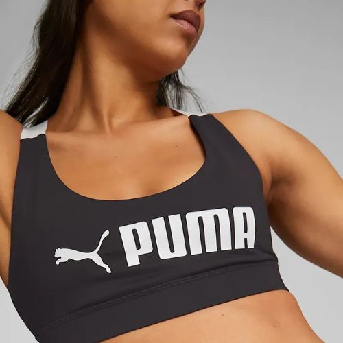 PUMA Mid Impact Fitness-BH Puma Fit puma schwarz