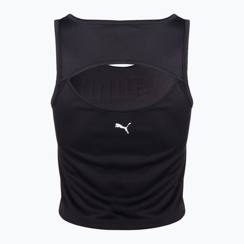 Damen Trainingsjacke PUMA Fit Skimmer Tank puma schwarz