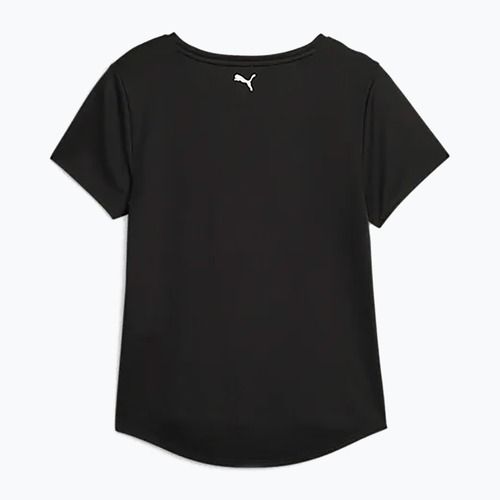 Damen Trainings-T-Shirt PUMA Fit Logo Ultrabreathe puma schwarz/puma weiß