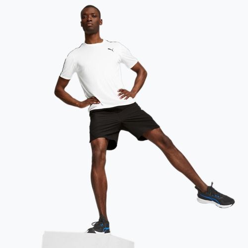 Herren Trainings-T-Shirt PUMA Essentials Taped puma weiß