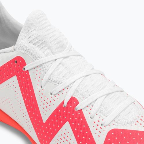 PUMA Future Play IT Herren Fußballschuhe puma weiß/feuerorchidee