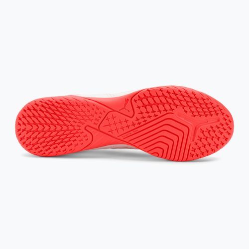 PUMA Future Play IT Herren Fußballschuhe puma weiß/feuerorchidee