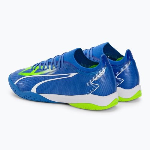 Herren PUMA Ultra Match IT Fußballschuhe ultra blau/puma weiß/pro grün