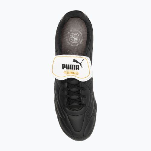 Herren Fußballschuhe PUMA King Top FG/AG puma schwarz/puma weiß/puma gold