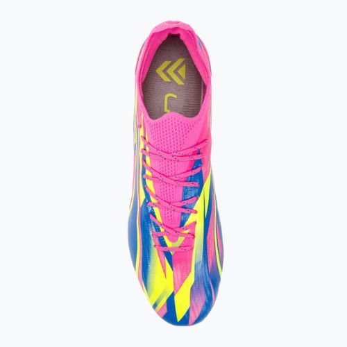 Herren Fußballschuhe PUMA Ultra Ultimate Energy FG/AG leuchtend rosa/ultra blau/gelb alert