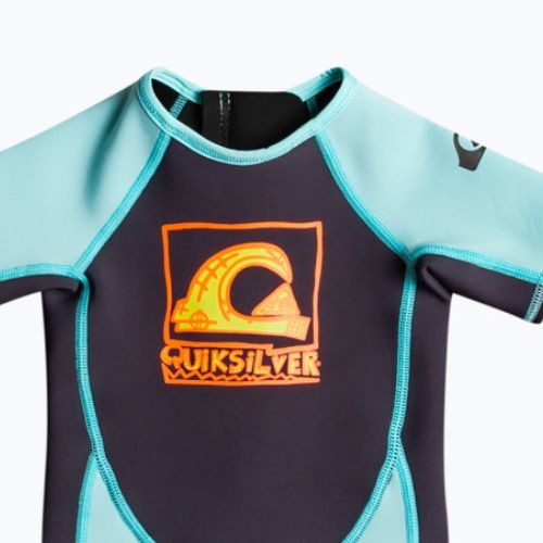Quiksilver 1,5 mm Toddler SS SP Kinderschwimmschuh schwarz/schwarz/engelb