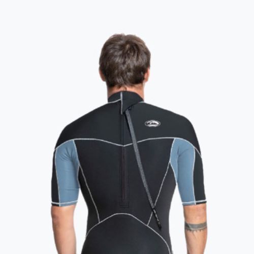 Quiksilver Herren 2/2 Capsule Saturn SS SP schwarz/provincial blau Neoprenanzug