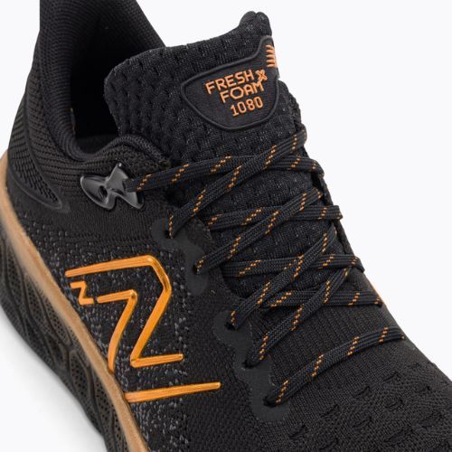 Herren New Balance 1080V12 schwarz / orange Laufschuhe