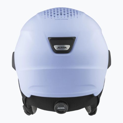Alpina Alto Q-Lite Skihelm lila/schwarz matt