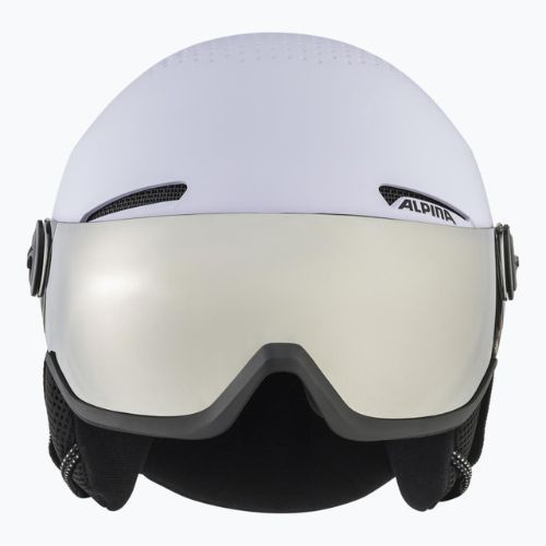 Alpina Arber Visor Q Lite Skihelm lila matt