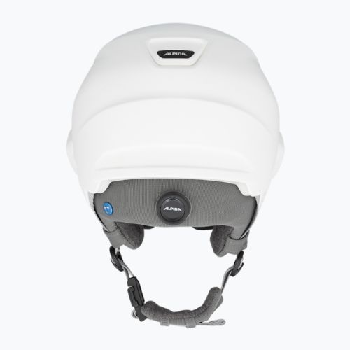 Alpina Oro QV Mips Skihelm weiß matt/wasserrosa