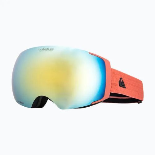 Quiksilver Greenwood S3 schwarz Redwood / clux gold mi Snowboardbrille