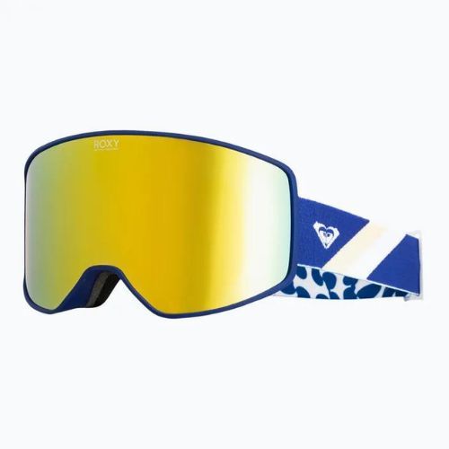 ROXY Storm Peak Damen Snowboardbrille chic/gold ml