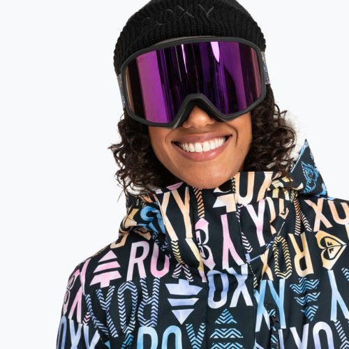 Damen Snowboardbrille ROXY Izzy sapin/lila ml